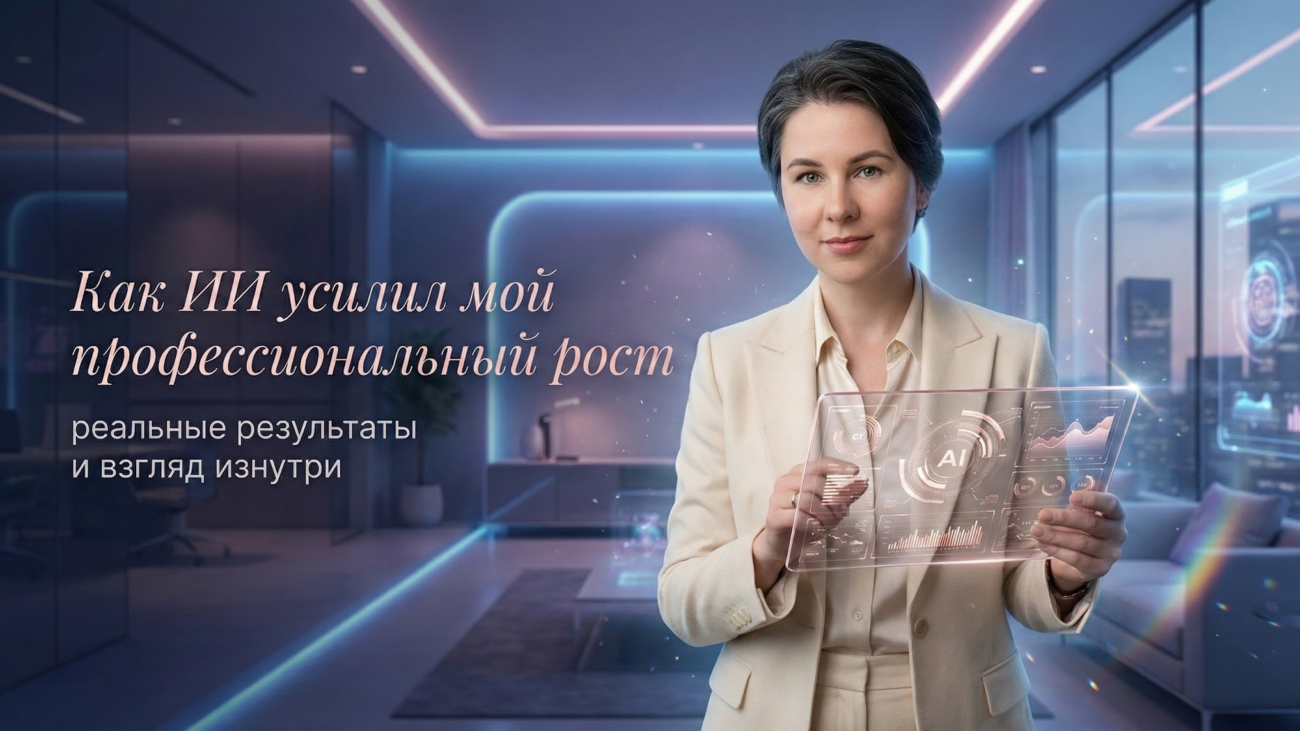 Эксперты, работающие с ИИ, показывают рост дохода благодаря практической адаптации и новым навыкам взаимодействия с технологиями | Мария Литвинова