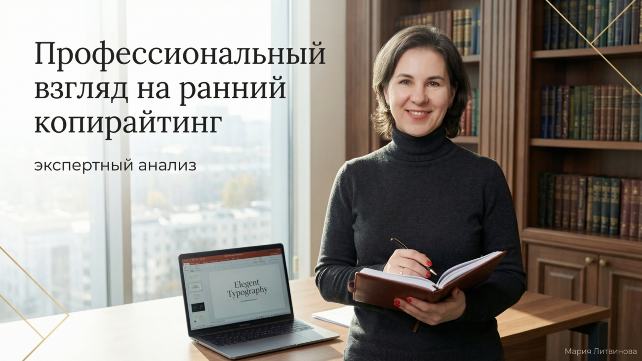 Современный процесс копирайтинга с примерами рабочих инструментов и спокойным разбором изменений профессии | Мария Литвинова