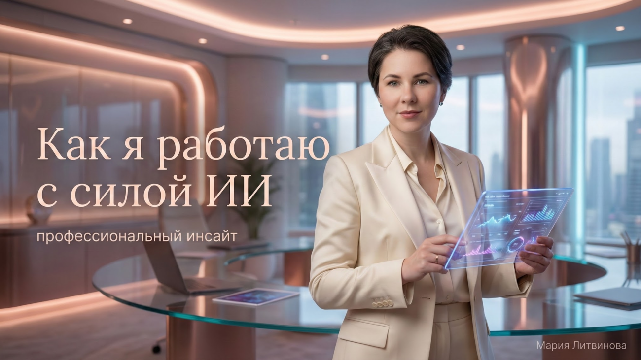 Рабочий процесс копирайтера с нейросетью, которая помогает уверенно выполнять задачи без лишнего напряжения | Мария Литвинова
