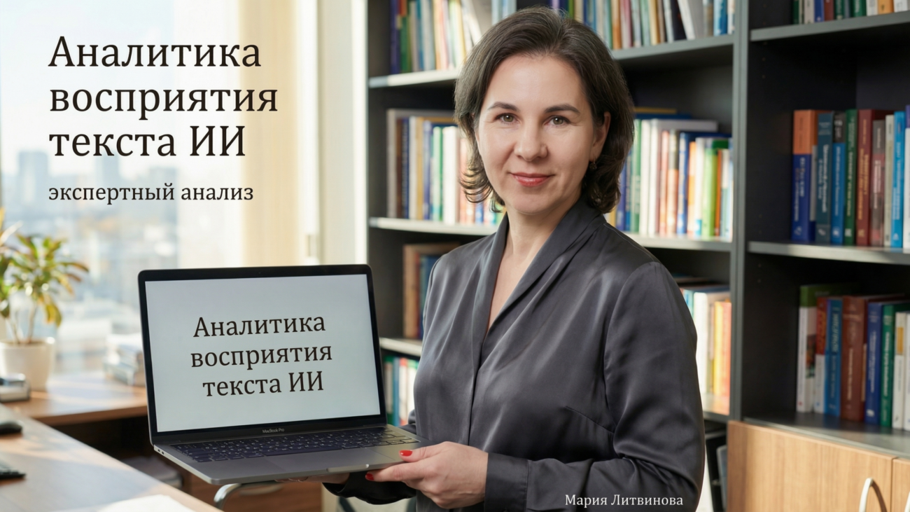 Сравнение текста от ИИ и ручного варианта в редакторе для анализа различий и развенчания распространённого мифа | Мария Литвинова