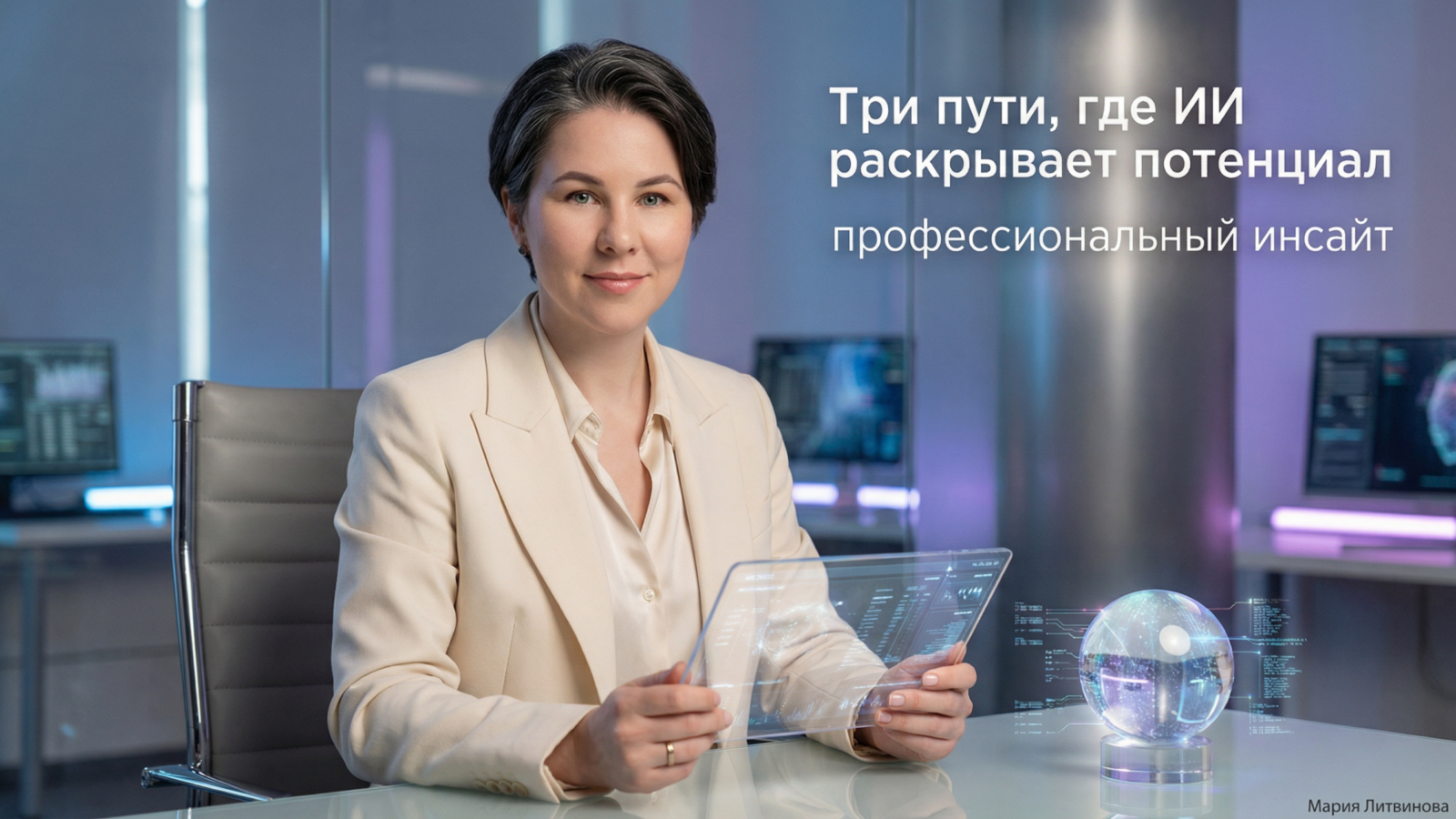 Три типа людей, которым искусственный интеллект реально помогает в работе — практическое применение | Мария Литвинова