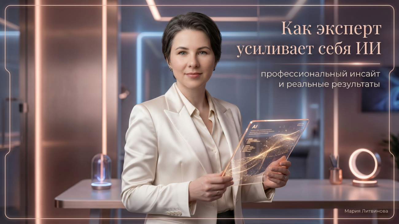 AI и продажи: экспертный подход к повышению конверсии и эффективности продаж | Мария Литвинова