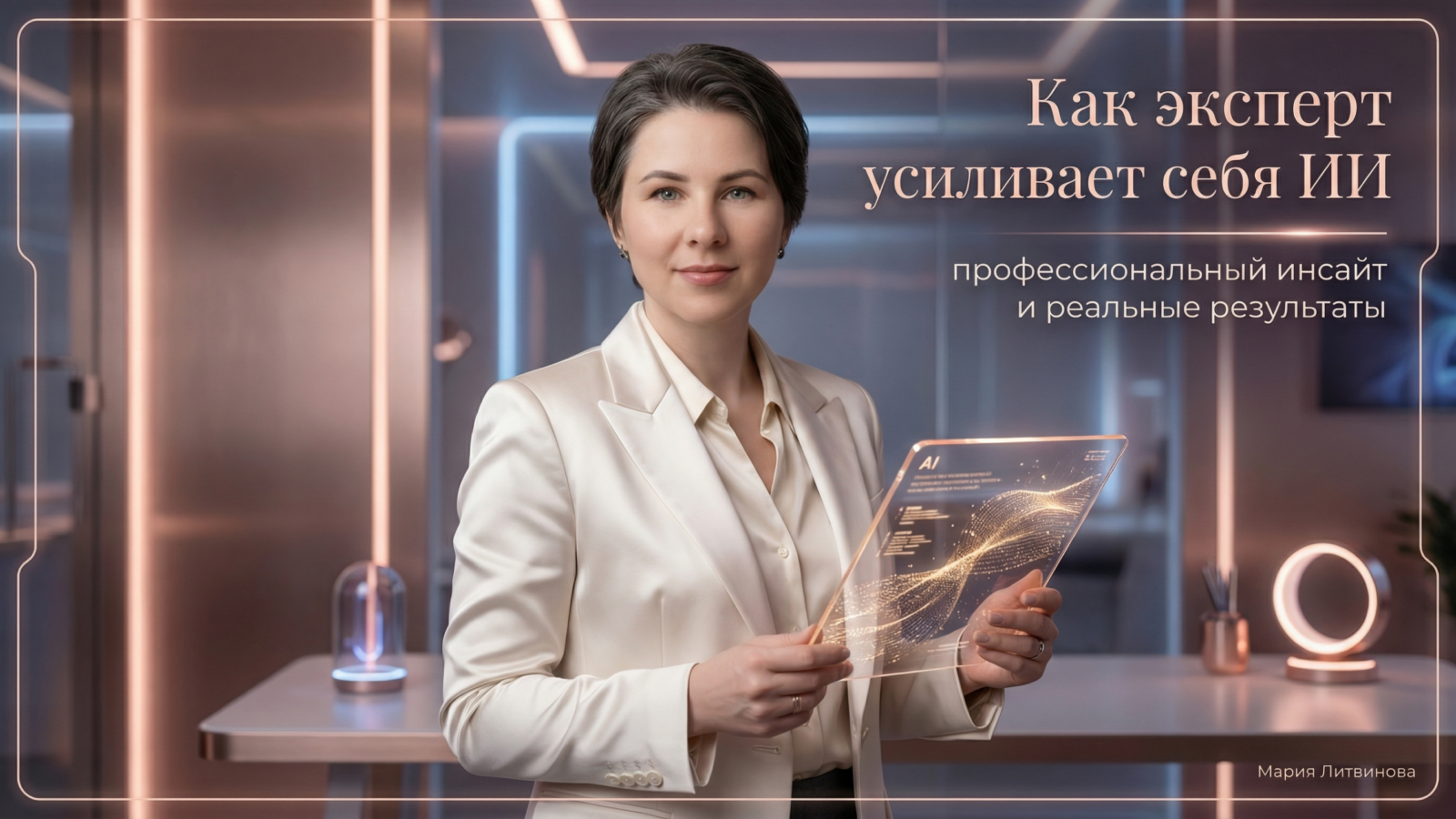 AI и продажи: экспертный подход к повышению конверсии и эффективности продаж | Мария Литвинова