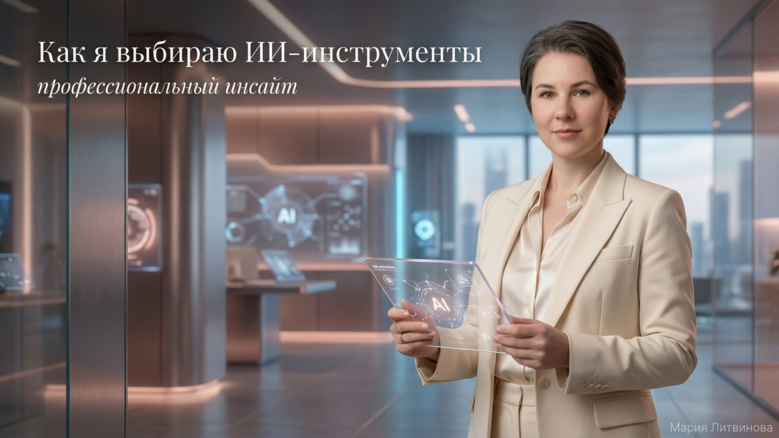 Краткое руководство по выбору AI-инструментов: как не потеряться в многообразии решений и выбрать подходящие под задачу | Мария Литвинова