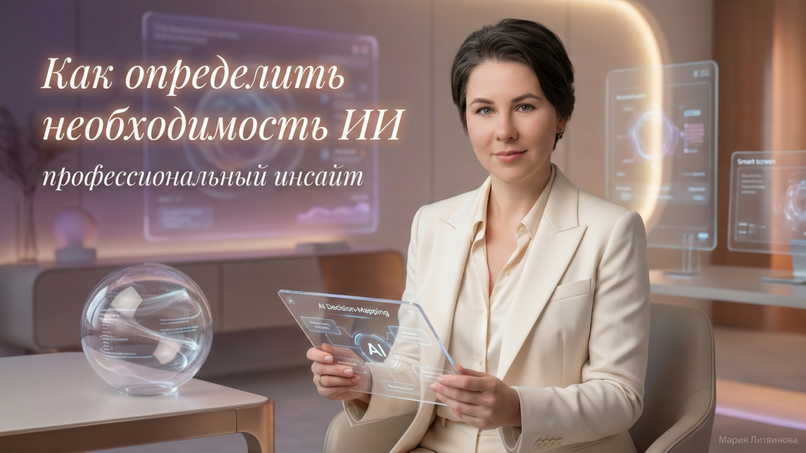 Разбираемся, когда AI действительно нужен — практические признаки и примеры применения искусственного интеллекта | Мария Литвинова