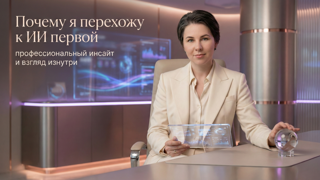 Иллюстративная диаграмма: как AI меняет творческий процесс и работу творческих специалистов | Мария Литвинова