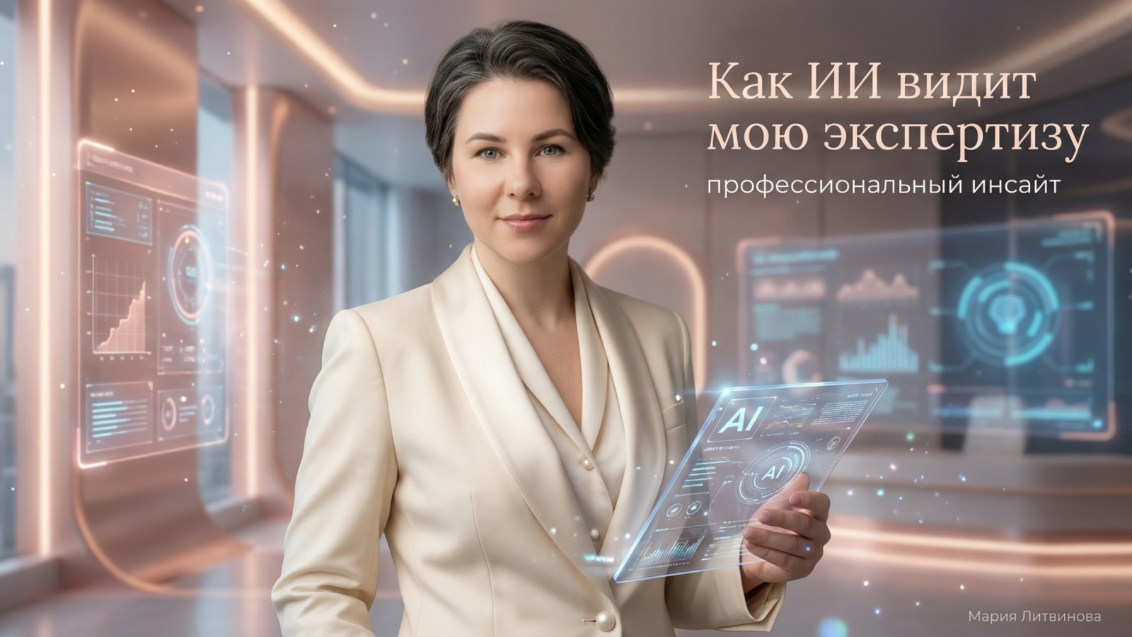 ИИ и экспертиза на практике: нейросеть анализирует знания и опыт, показывая полезные выводы | Мария Литвинова