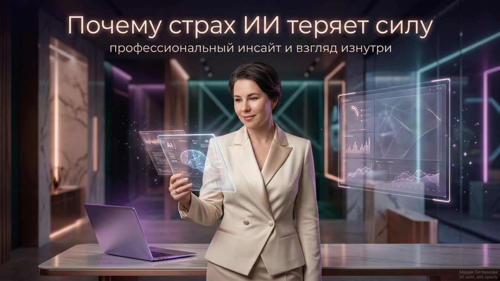 Разбираемся, почему люди боятся, что ИИ украдёт работу, и какие реальные последствия это имеет для занятости | Мария Литвинова