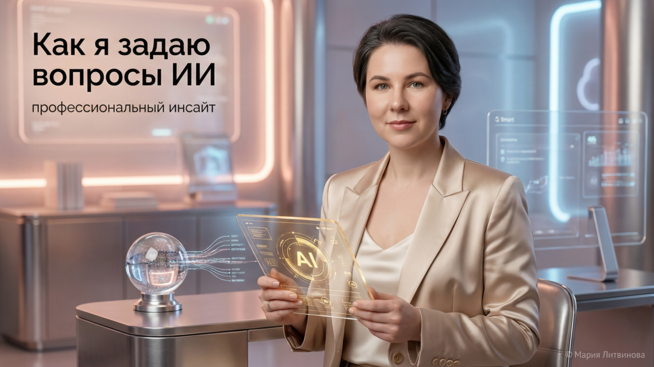 Иллюстрация применения ИИ в бизнесе: как мы применяем на практике и какие примеры внедрения работают | Мария Литвинова