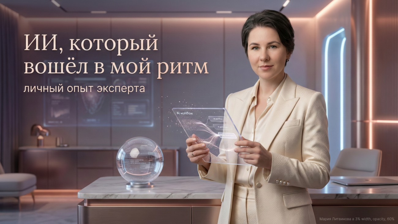 Иллюстрация с ИИ в работе: как умный помощник помогает решать задачи на практике | Мария Литвинова