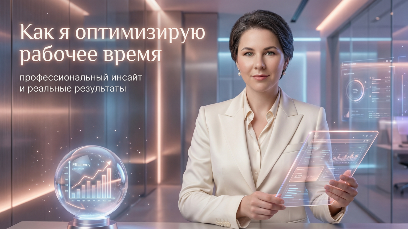 Иллюстративная сцена: как минус пять часов в неделю становится реальностью с помощью ИИ — практика | Мария Литвинова