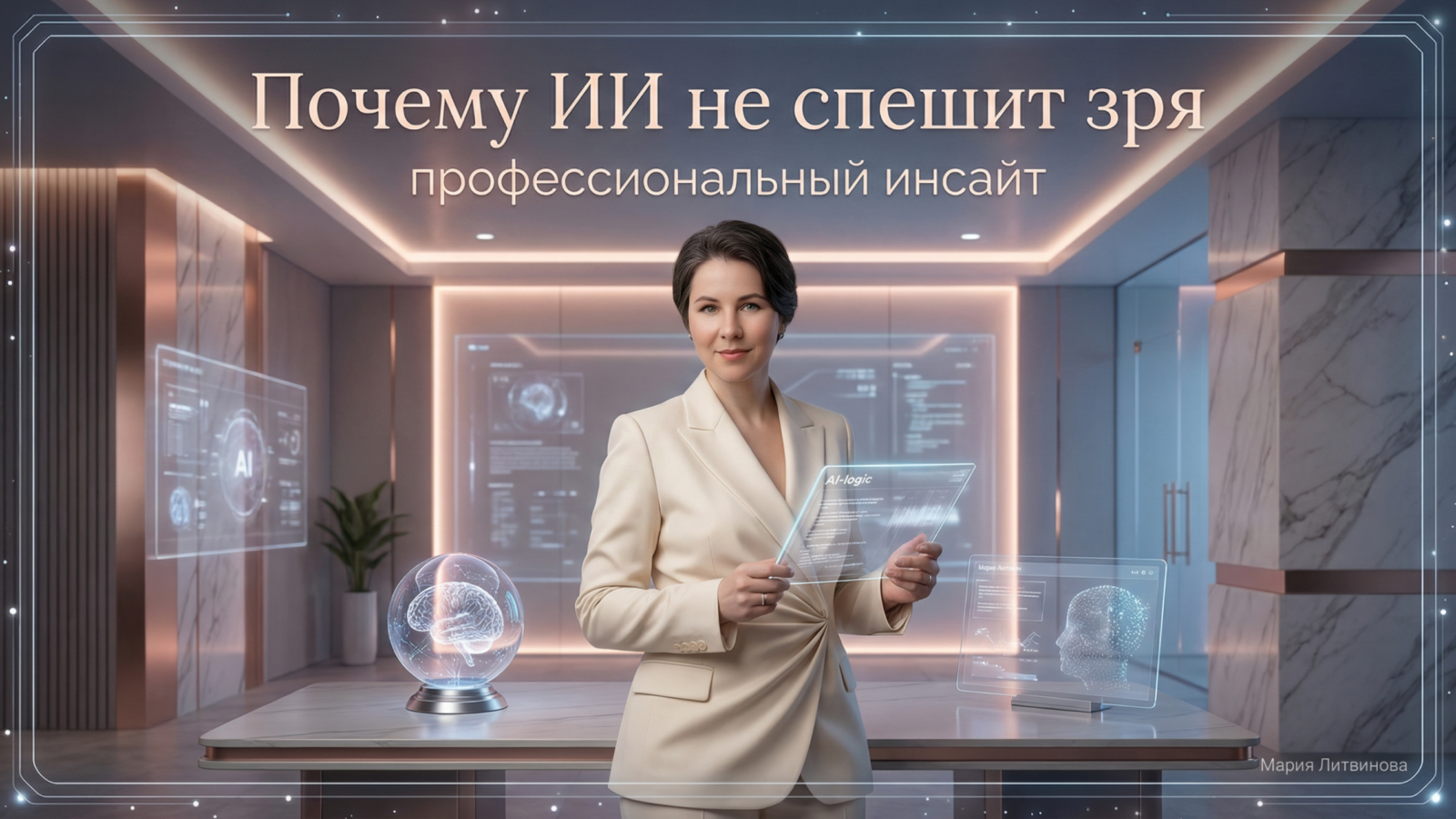 Иллюстрация нейросети как умного напарника: примеры снижения ошибок и безопасного применения ИИ | Мария Литвинова