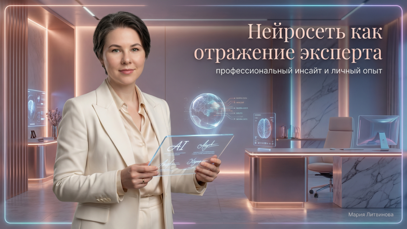 Нейросети как тень в работе: влияние ИИ на продуктивность и риски | Мария Литвинова