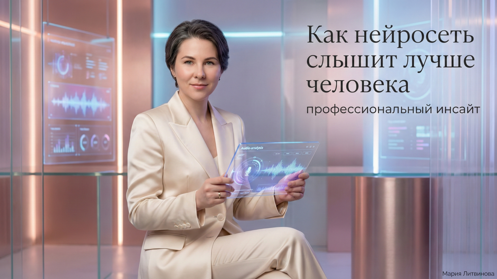 Нейросеть слушает лучше людей: разбор причин и практических применений в бизнесе и обучении — Мария Литвинова