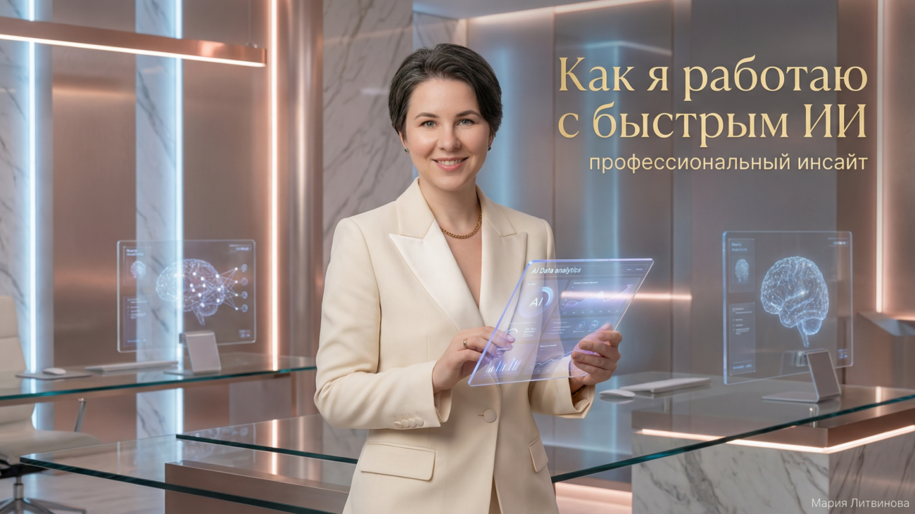 Изображение интерфейса нейросети с примером работы на практике и подсказками по обучению ИИ | Мария Литвинова