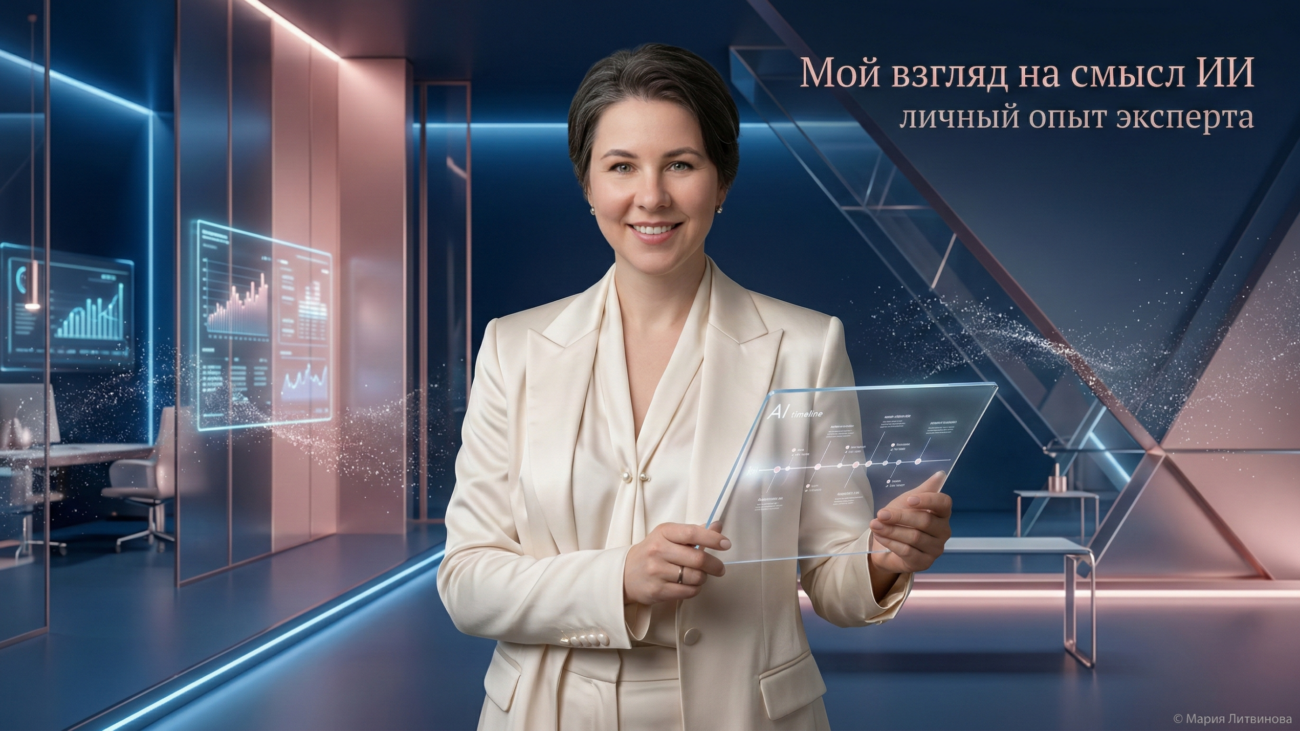 Искусственный интеллект как инструмент управления временем: практические идеи и реальные кейсы | Мария Литвинова