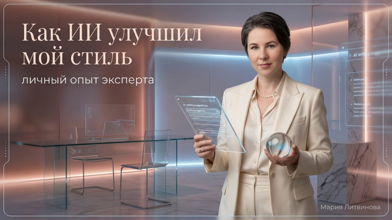 AI-помощник показывает, как он пишет лучше человека на третий день и как применить ИИ на практике в работе | Мария Литвинова