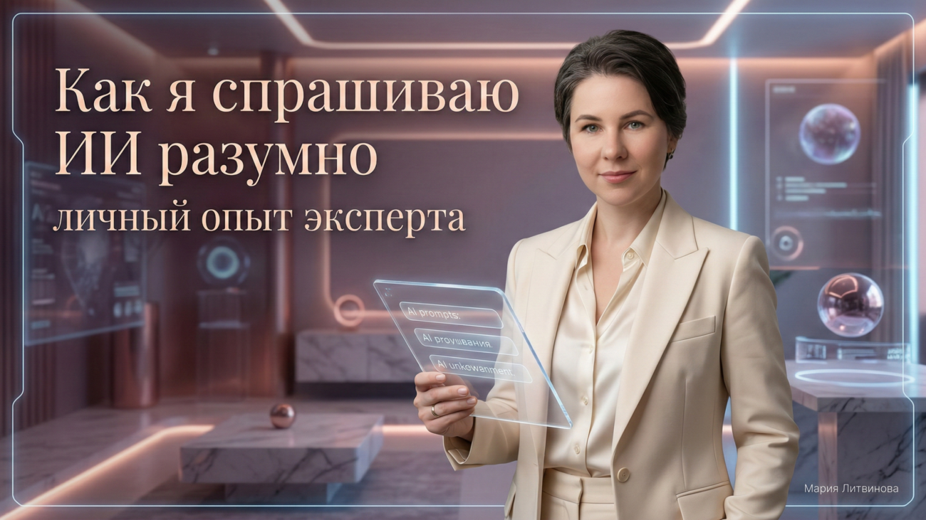 Обсуждение применения AI: как использовать искусственный интеллект на практике и какие задачи он решает | Мария Литвинова