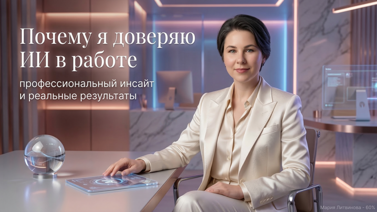 Иллюстрация применения ИИ для клиентов: как повышает доверие и эффективность взаимодействий | Мария Литвинова