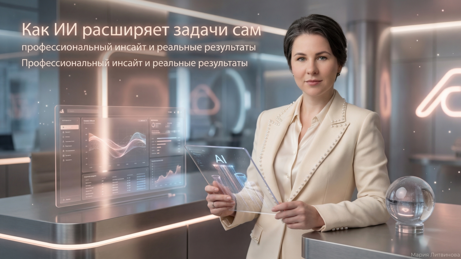 Использование ИИ как напарника в рабочих задачах: практичные примеры и результаты | Мария Литвинова