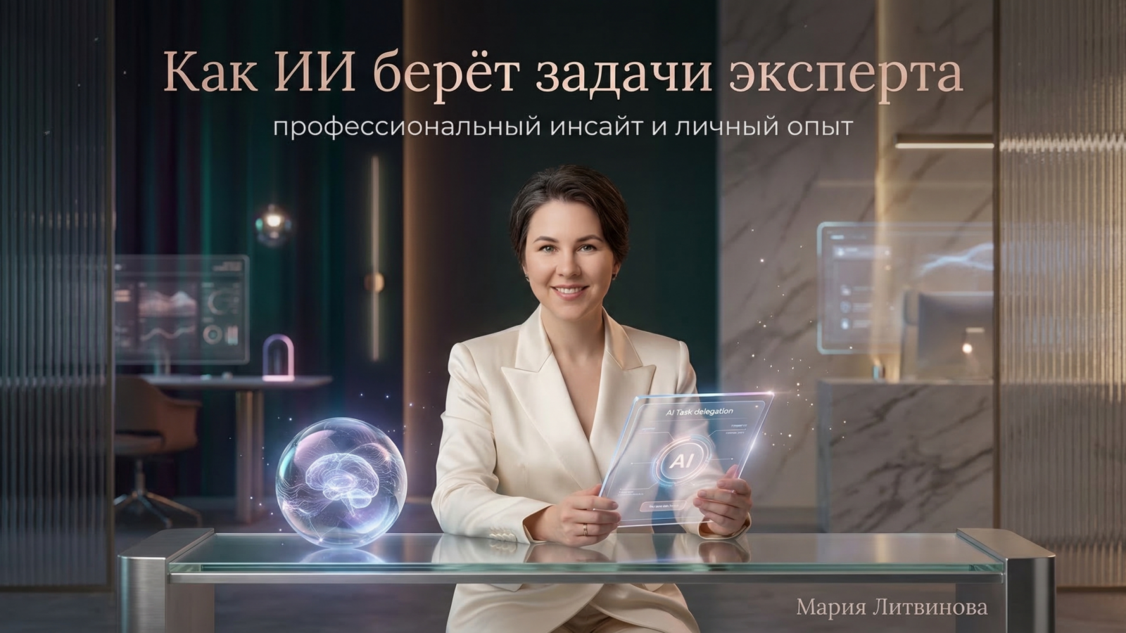 Эксперт обсуждает 5 задач нейросетей на 2026 год и как ИИ упрощает профессиональную работу | Мария Литвинова
