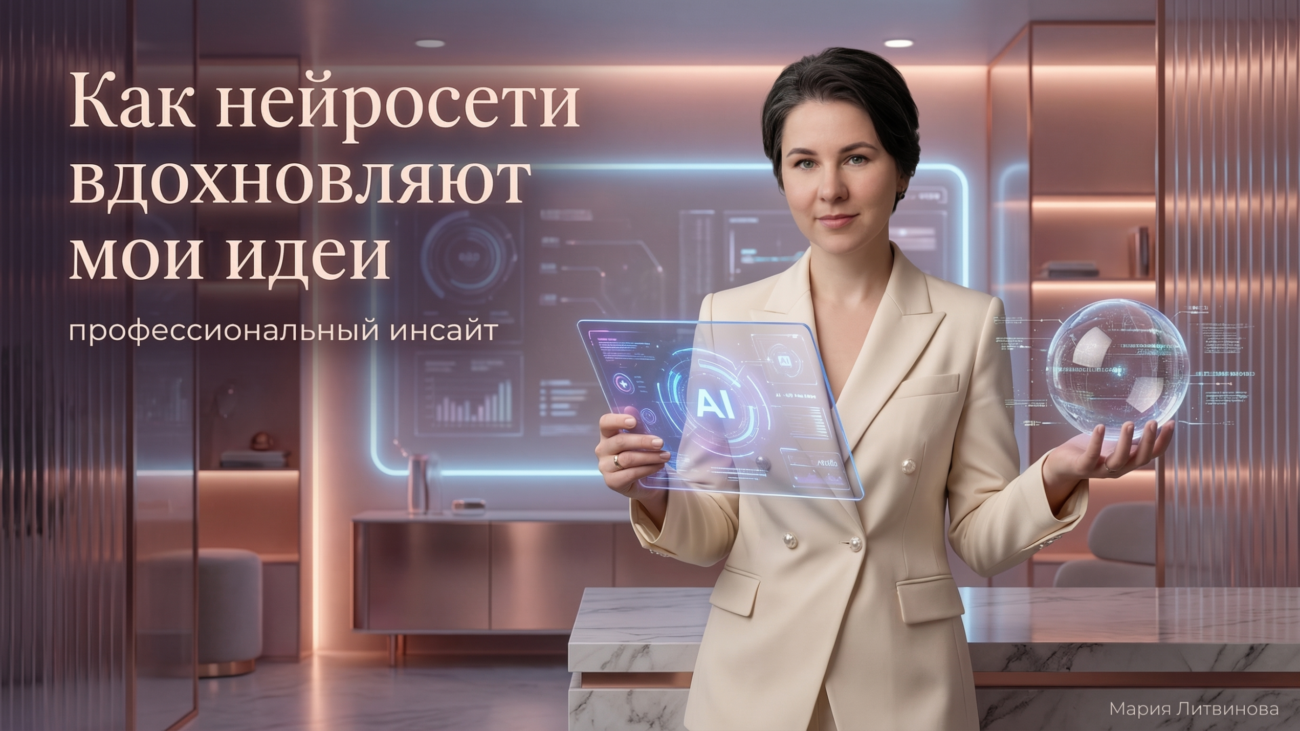 Образец использования нейросетей для создания контента: идеи, примеры интеграций и практические кейсы | Мария Литвинова