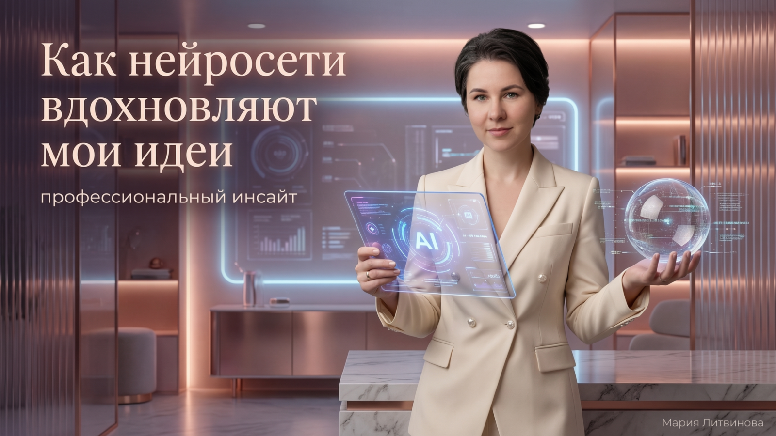 Образец использования нейросетей для создания контента: идеи, примеры интеграций и практические кейсы | Мария Литвинова