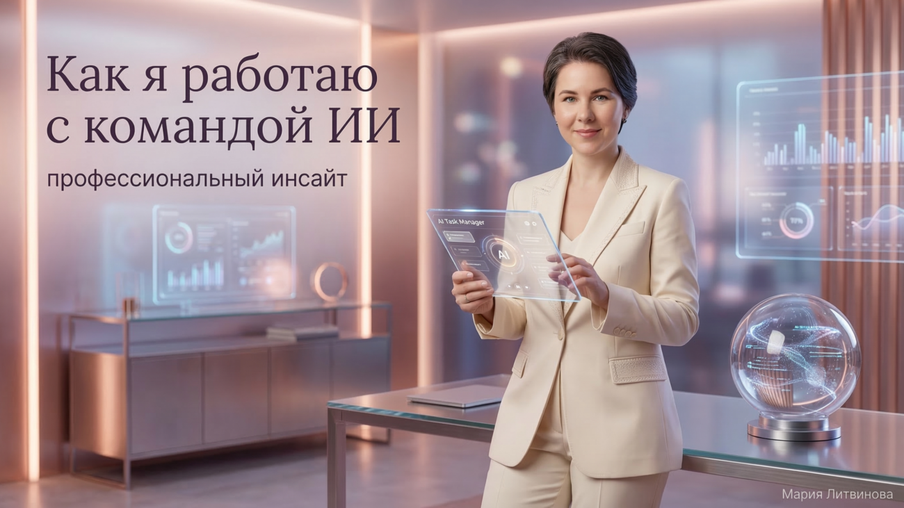 Иллюстрация: нейросети как сотрудники на рабочем месте — идеи применения ИИ без мифов и перегрузок | Мария Литвинова