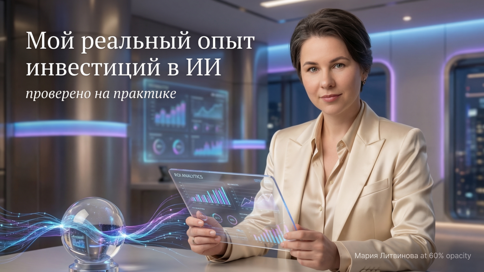 Обзор реального ROI от инвестирования в ИИ — как окупаемость оценивается на практике в бизнесе | Мария Литвинова